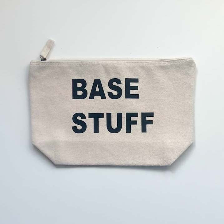 PERSONALISED MEDIUM RECYCLED CANVAS POUCH