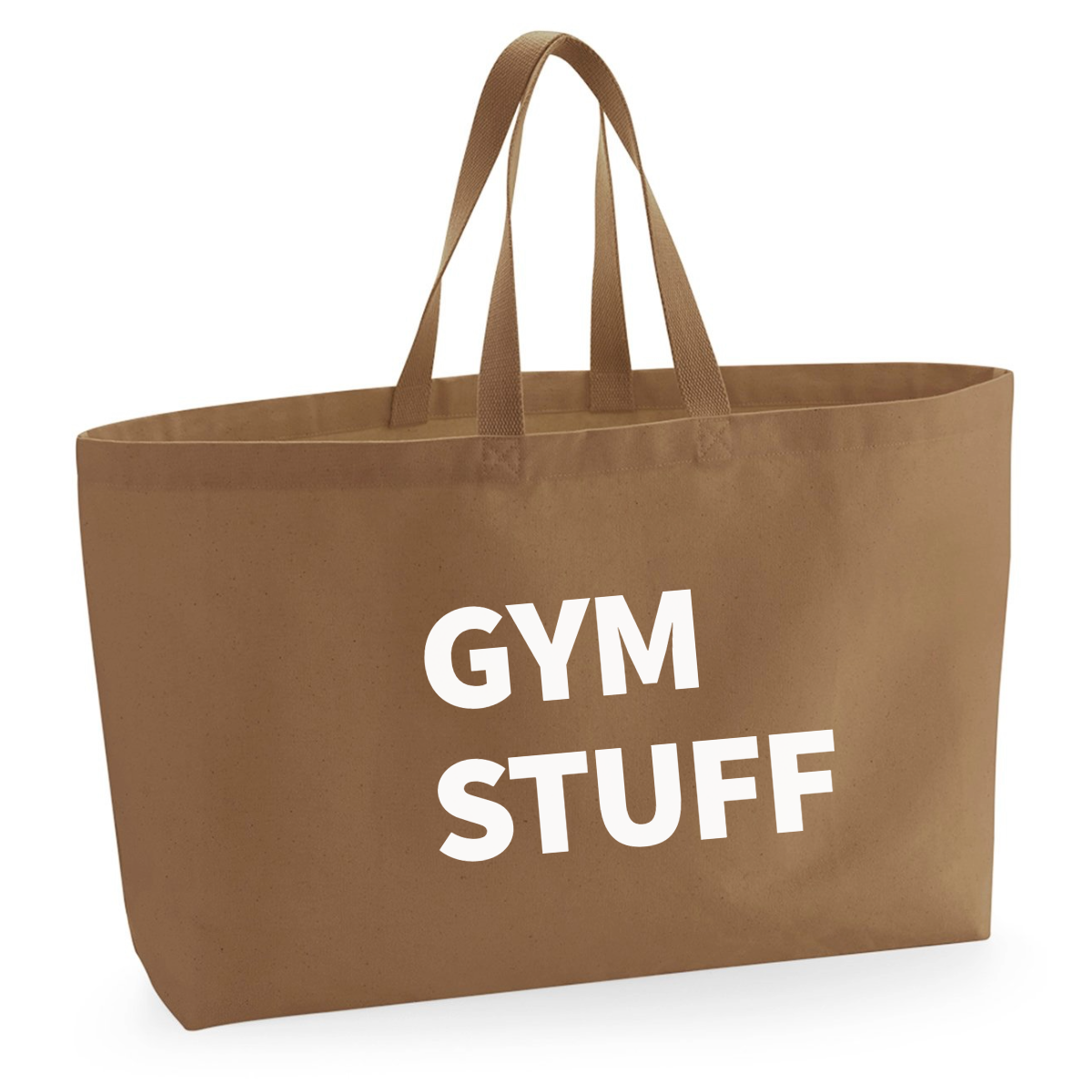 GYM STUFF EXTRA LARGE TOTE BAG