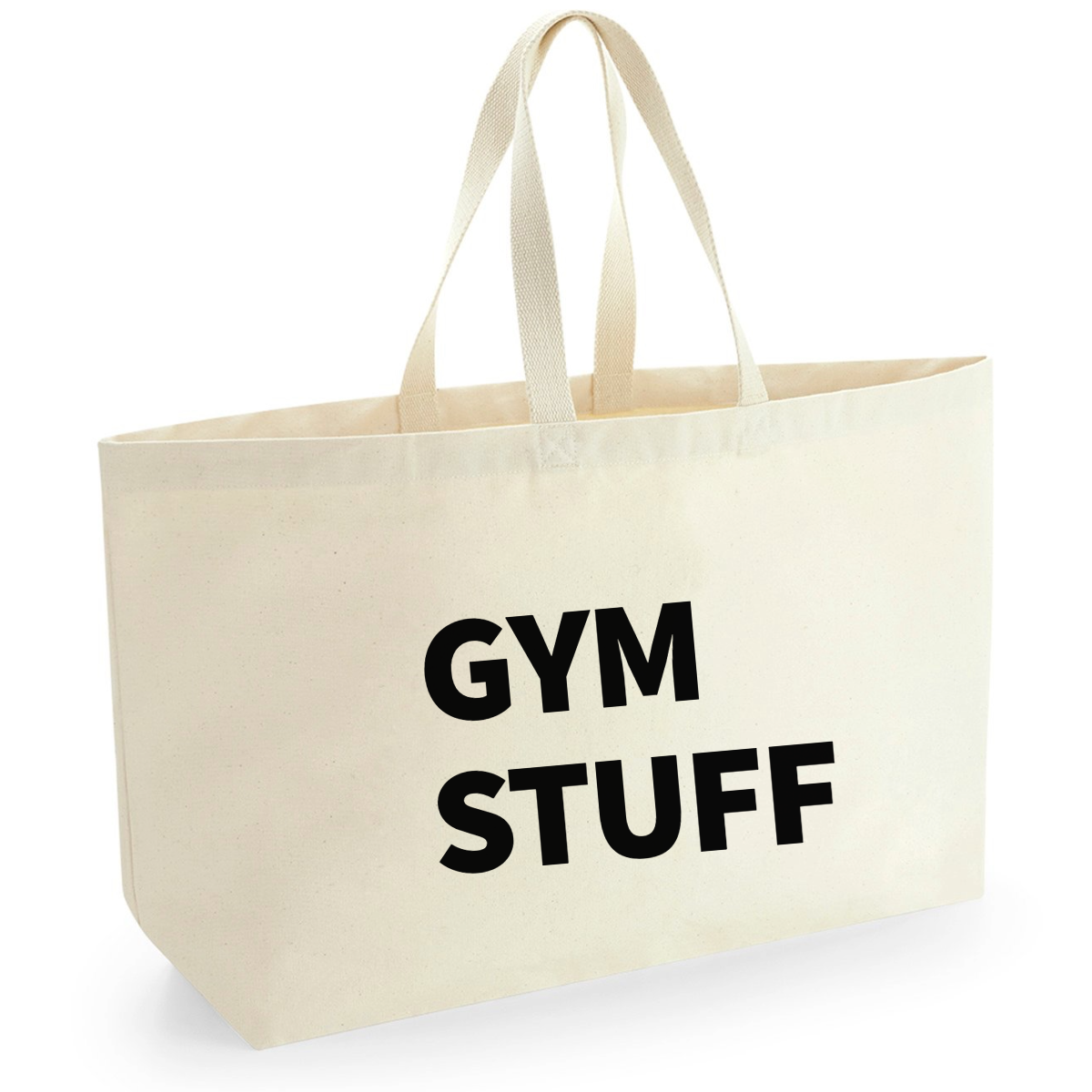 GYM STUFF EXTRA LARGE TOTE BAG