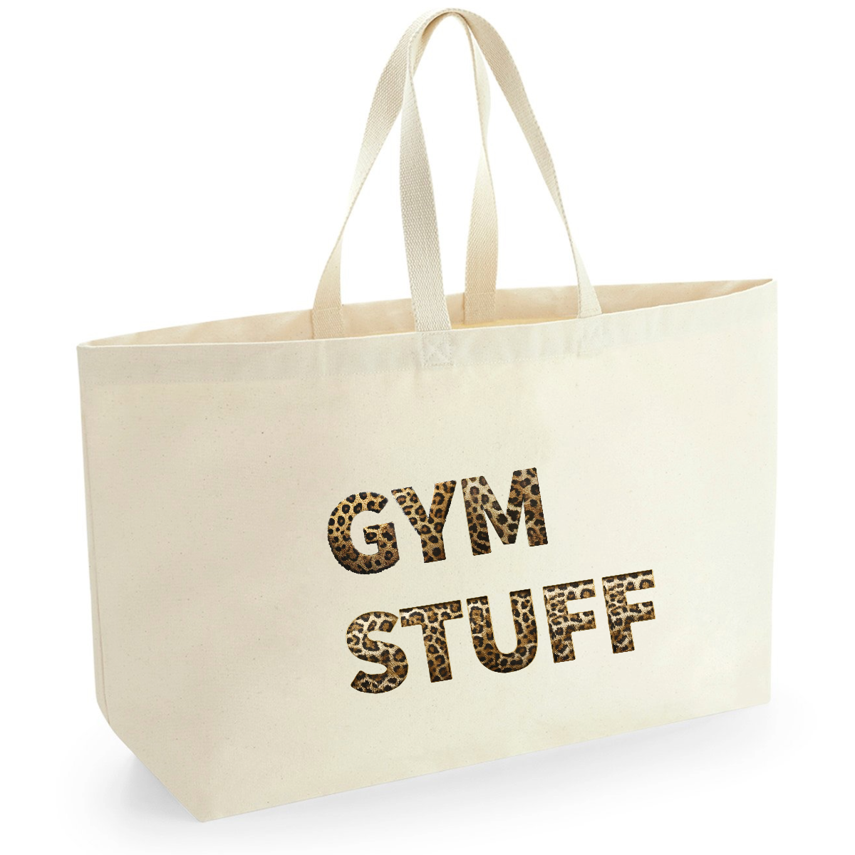 GYM STUFF EXTRA LARGE TOTE BAG