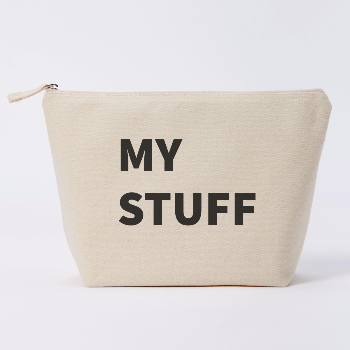 MY STUFF CANVAS POUCH