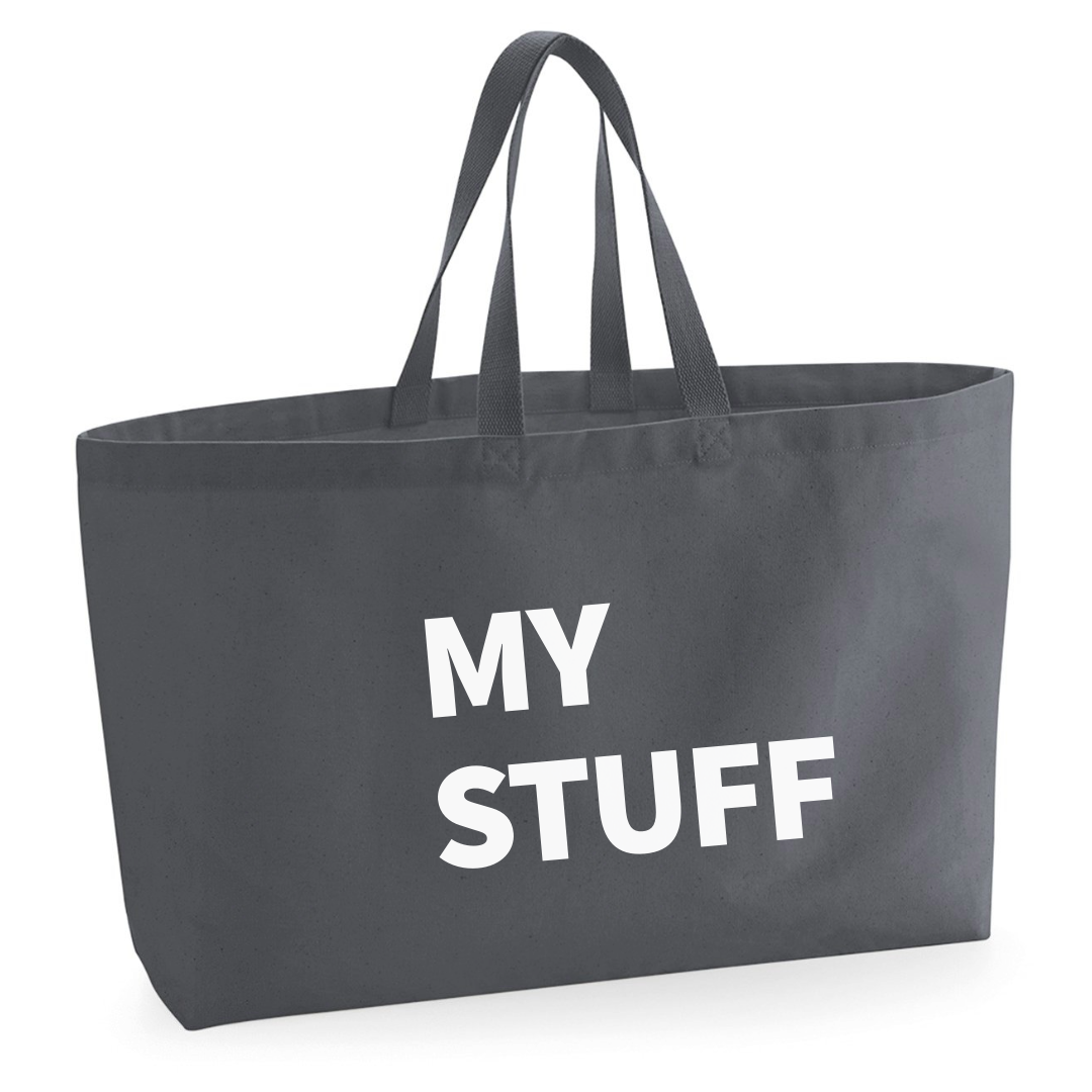 MY STUFF EXTRA LARGE TOTE BAG