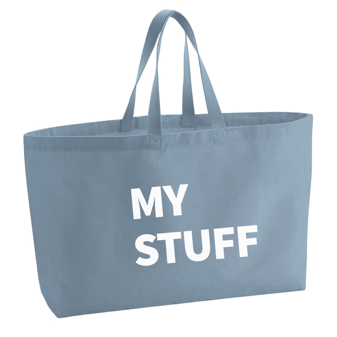 MY STUFF EXTRA LARGE TOTE BAG