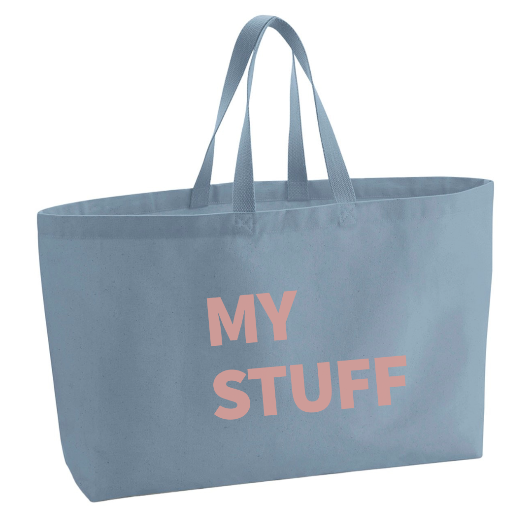 MY STUFF EXTRA LARGE TOTE BAG