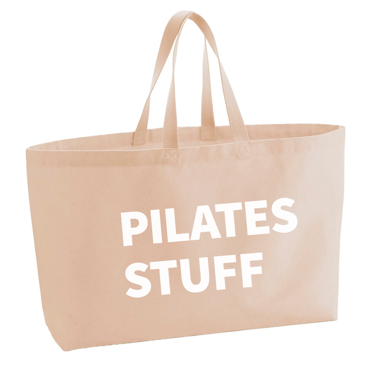 PILATES STUFF EXTRA LARGE TOTE BAG