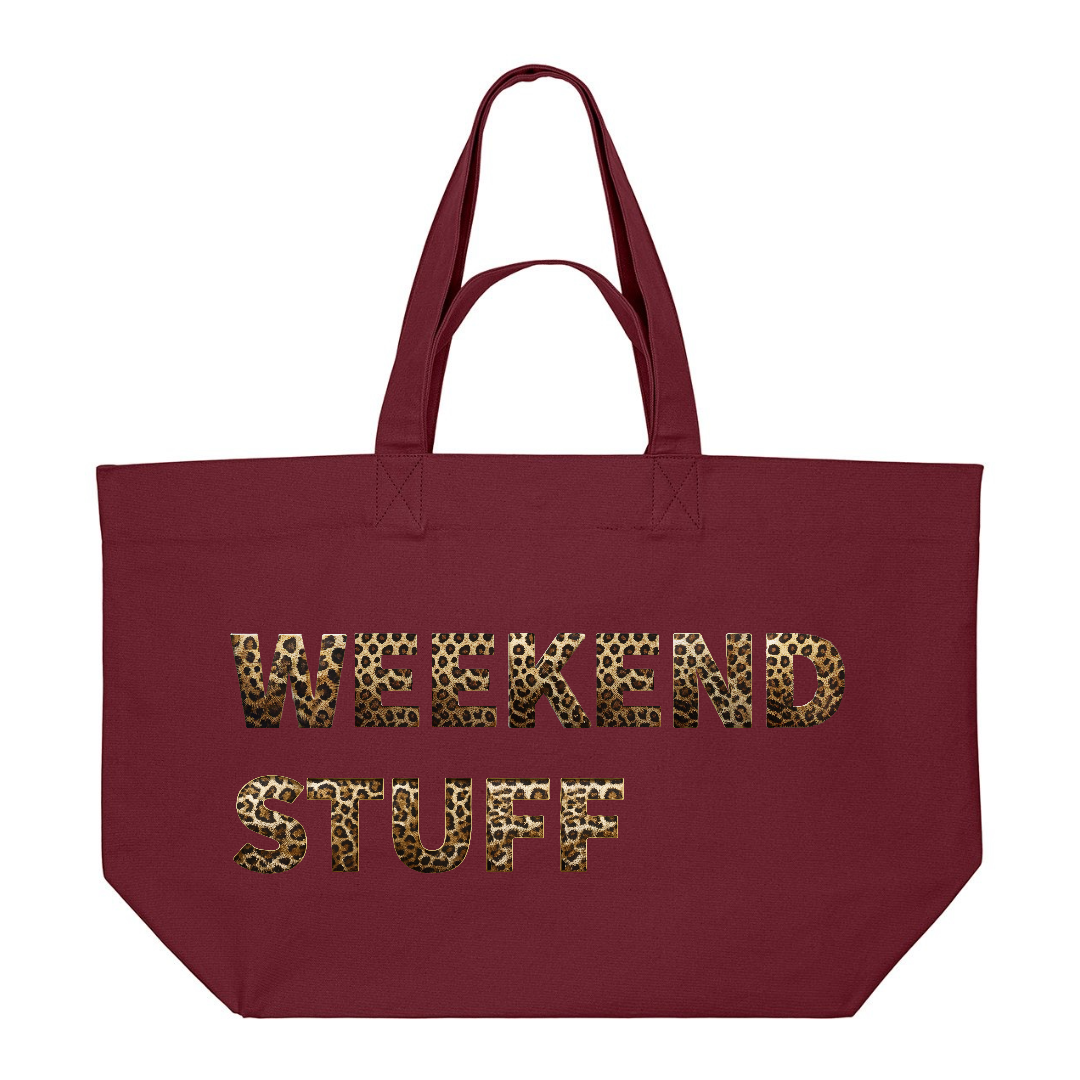 WEEKEND STUFF PREMIUM TOTE BAG