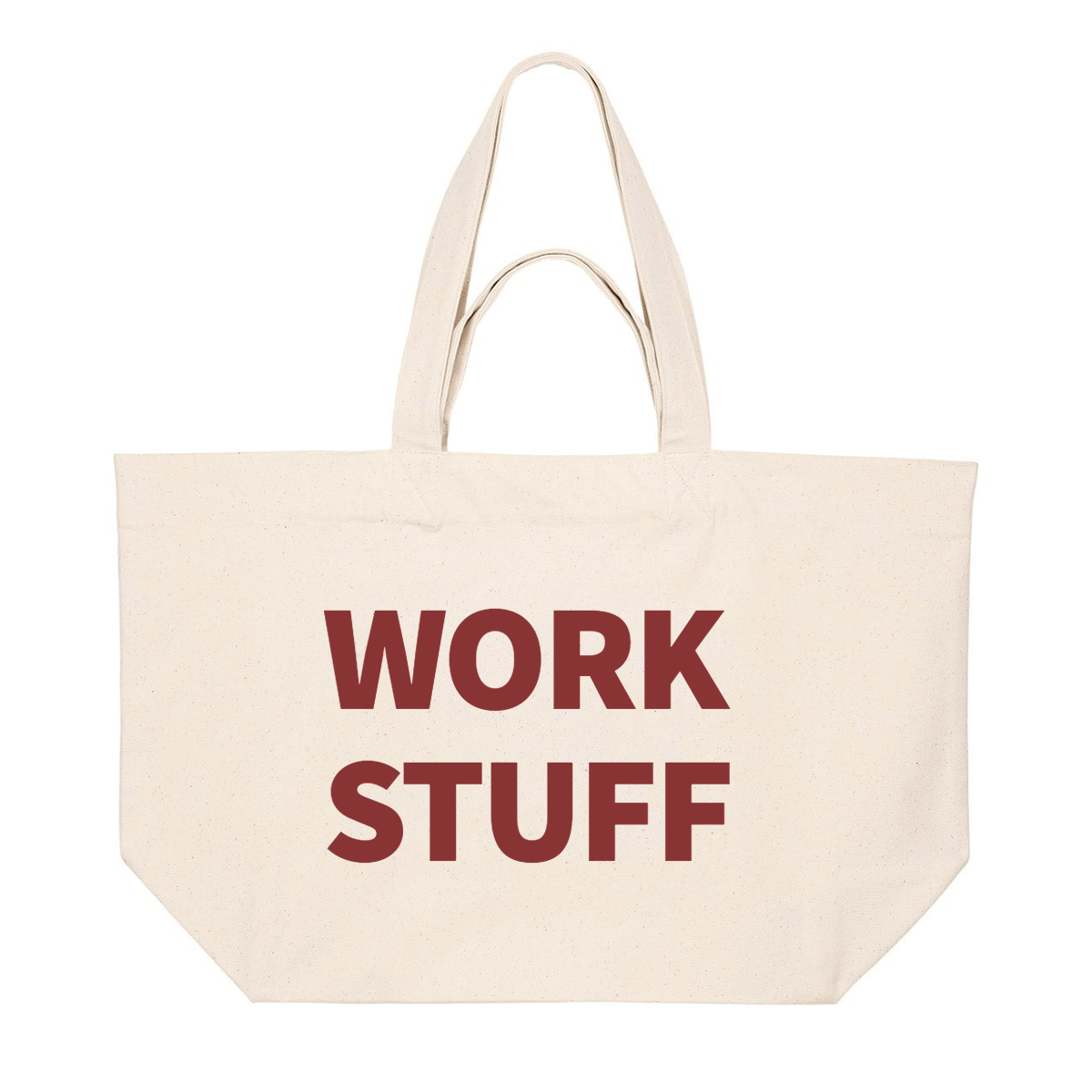 WORK STUFF PREMIUM TOTE BAG