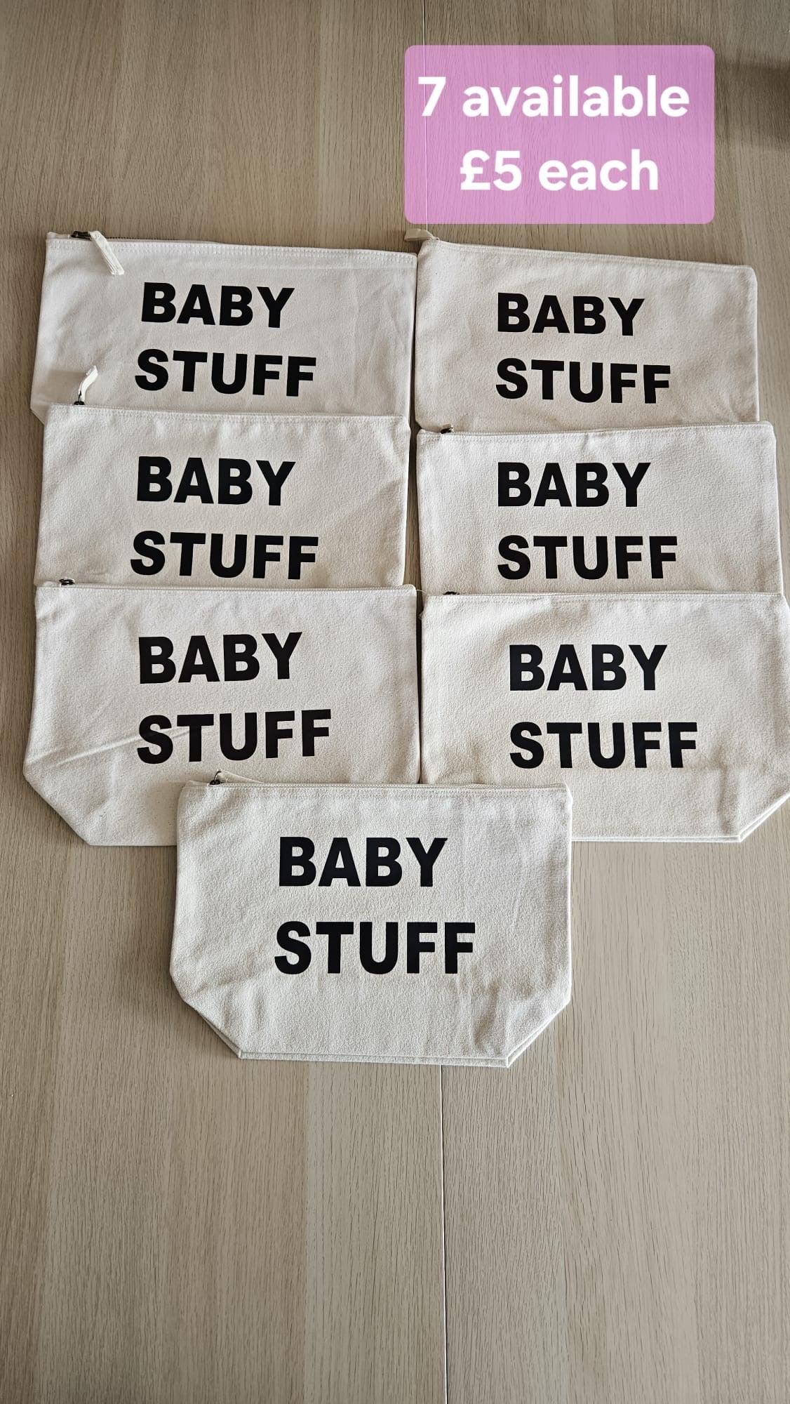 BABY STUFF POUCH SECOND/ SAMPLE