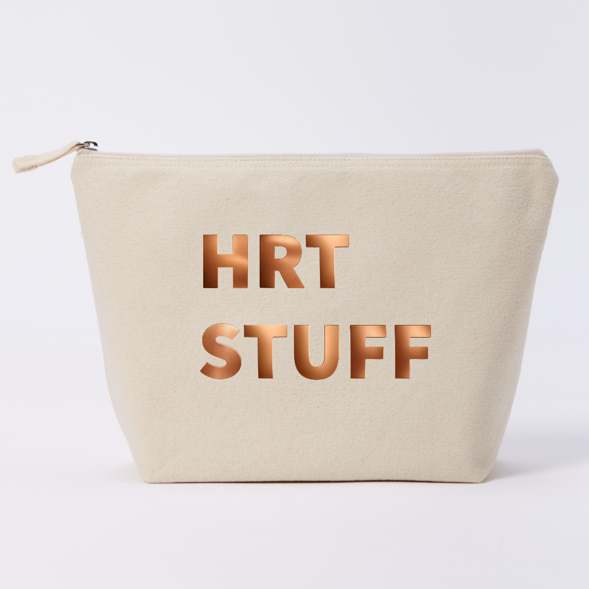 HRT STUFF CANVAS POUCH