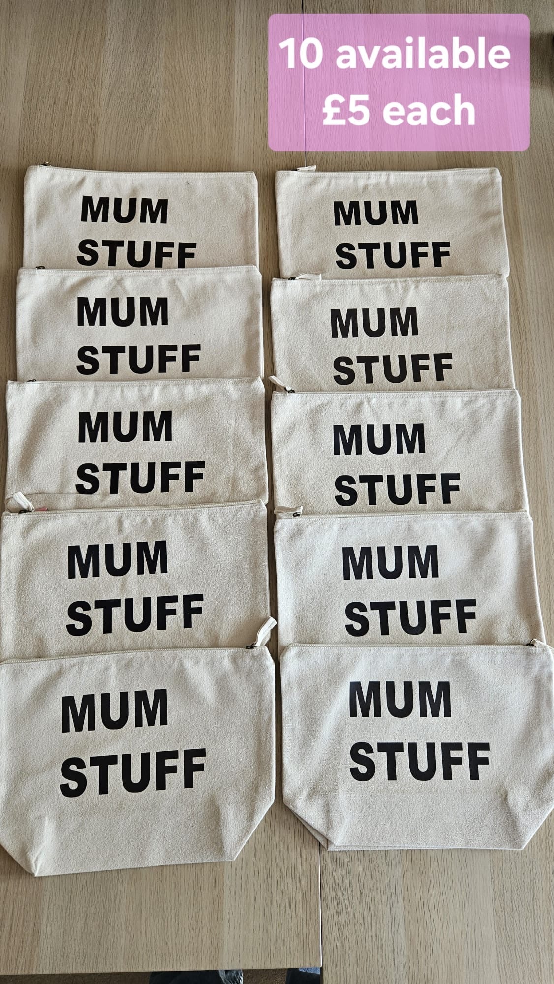 MUM STUFF POUCH SECOND/ SAMPLE