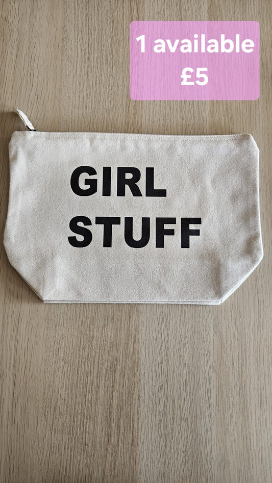 GIRL STUFF POUCH SECOND/ SAMPLE