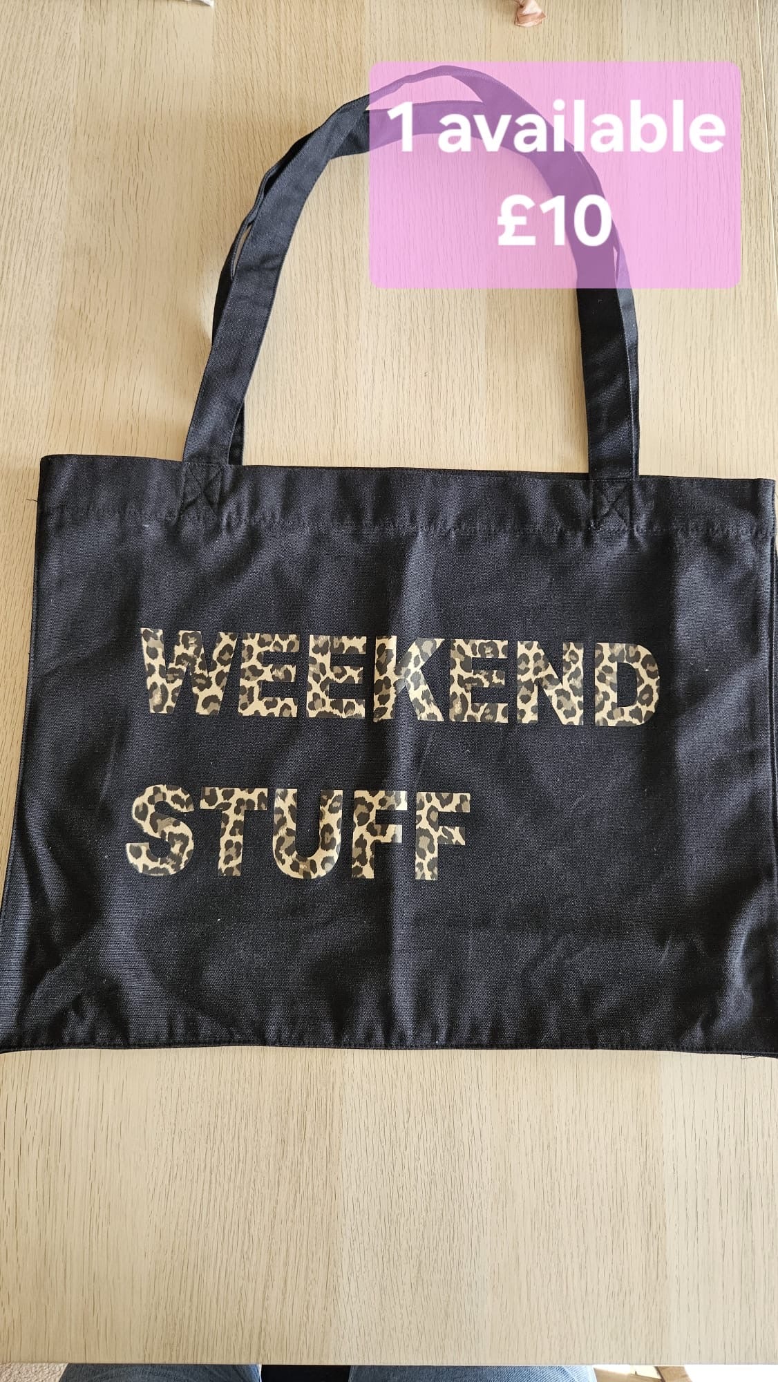 TOTE SECOND/ SAMPLE