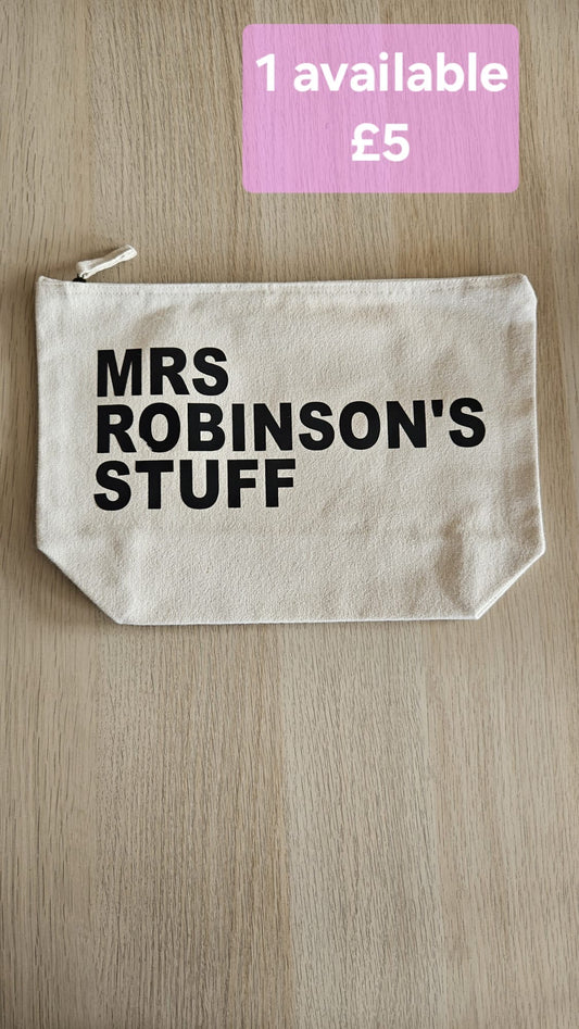 CUSTOM POUCH SECOND/ SAMPLE