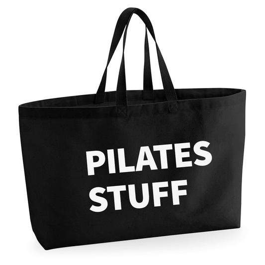 PILATES STUFF EXTRA LARGE TOTE BAG