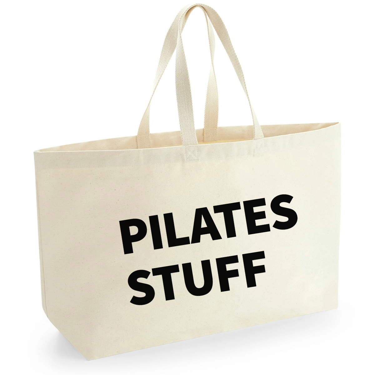 PILATES STUFF EXTRA LARGE TOTE BAG