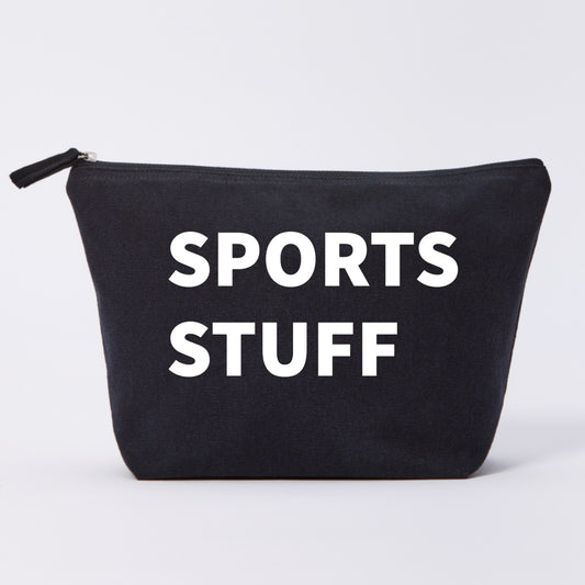 SPORTS STUFF CANVAS POUCH