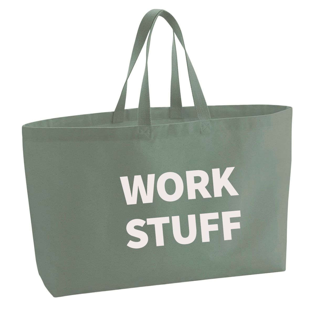WORK STUFF EXTRA LARGE TOTE BAG