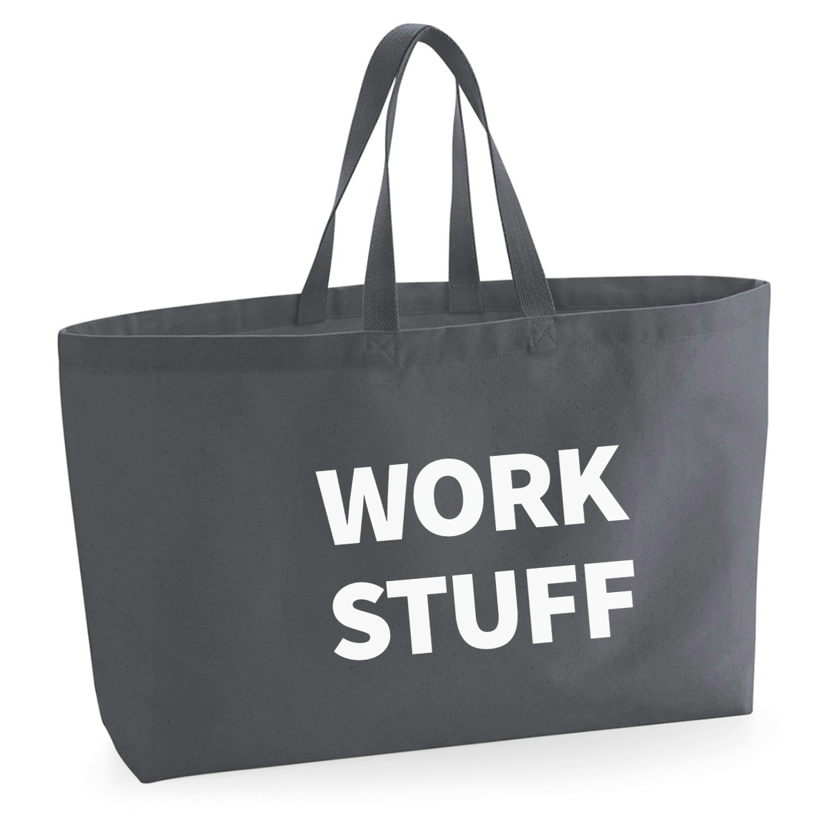 WORK STUFF EXTRA LARGE TOTE BAG