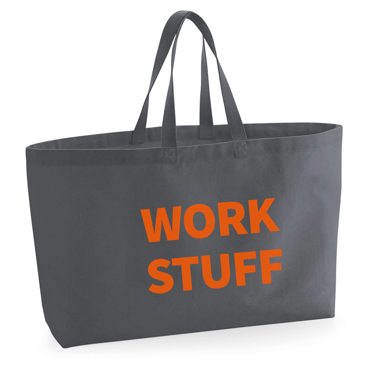 WORK STUFF EXTRA LARGE TOTE BAG
