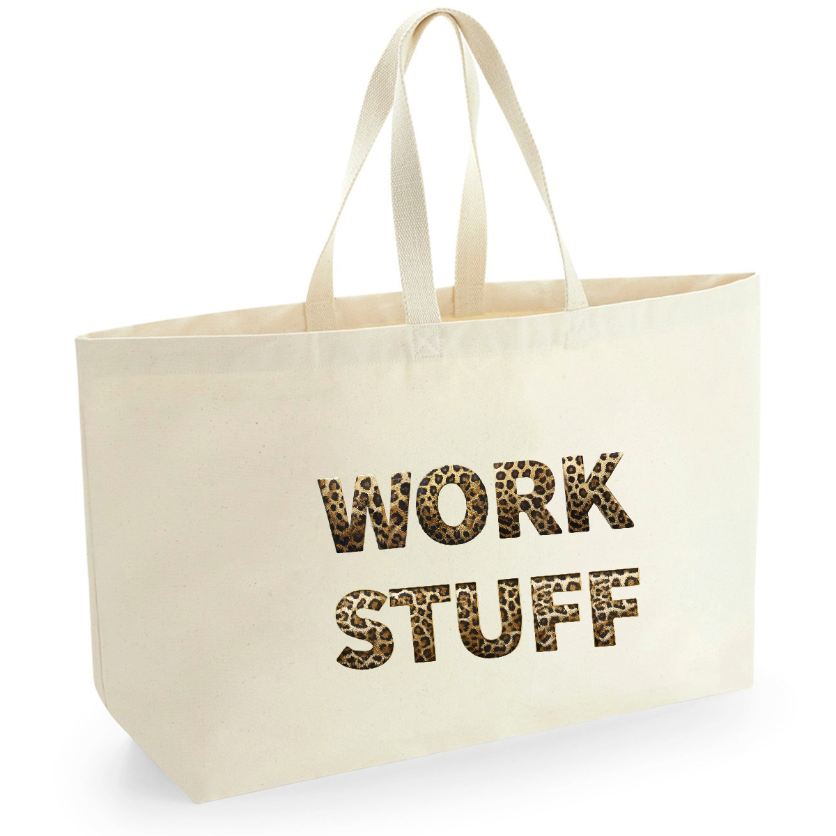 WORK STUFF EXTRA LARGE TOTE BAG