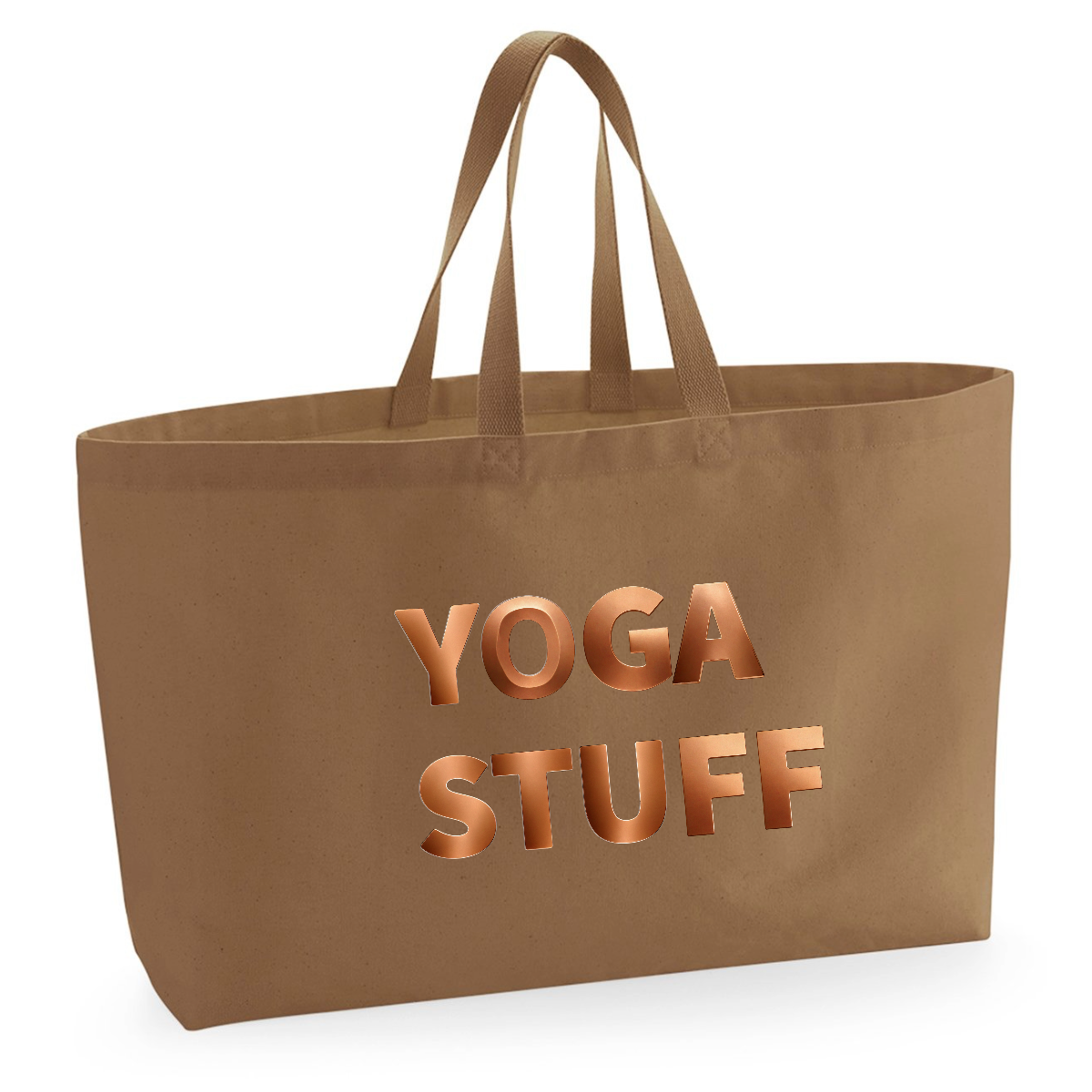 YOGA STUFF EXTRA LARGE TOTE BAG