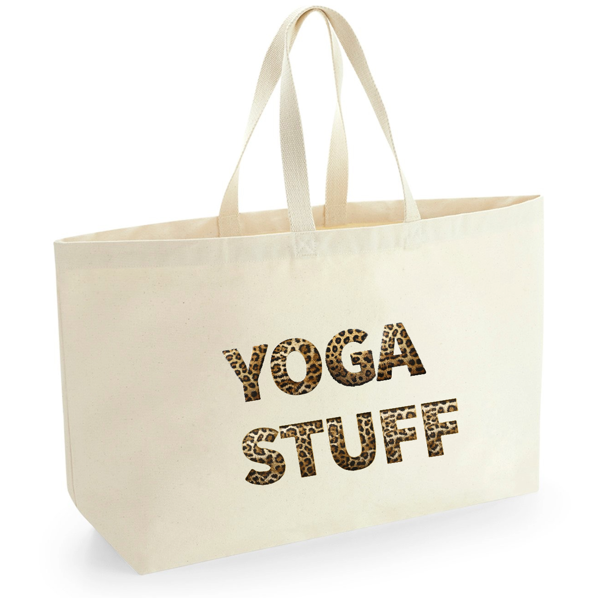 YOGA STUFF EXTRA LARGE TOTE BAG