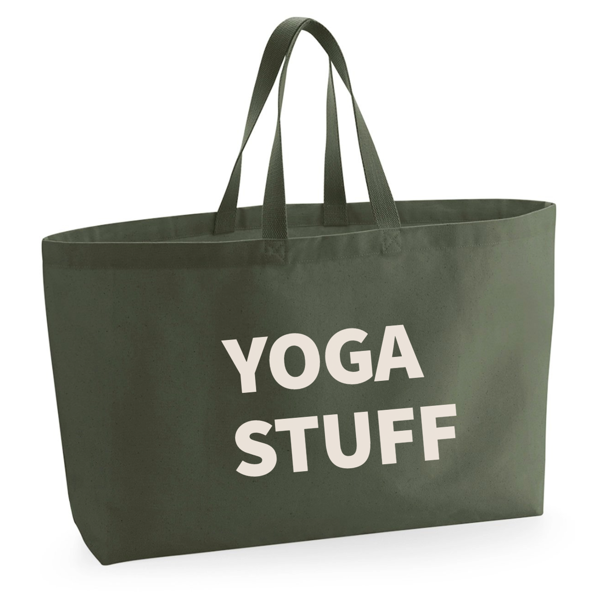 YOGA STUFF EXTRA LARGE TOTE BAG