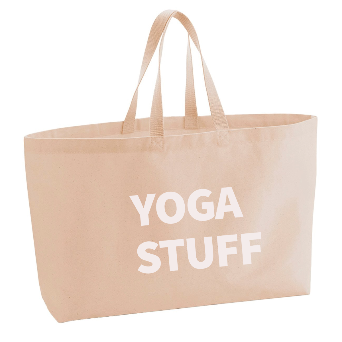 YOGA STUFF EXTRA LARGE TOTE BAG