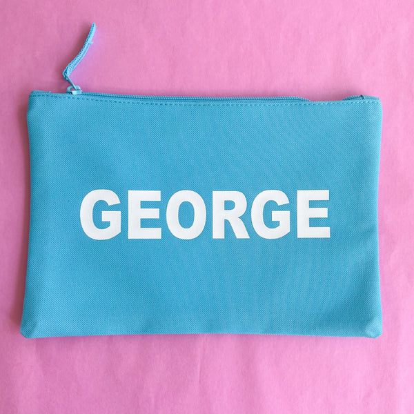 LARGE PERSONALISED WATERPROOF POUCH